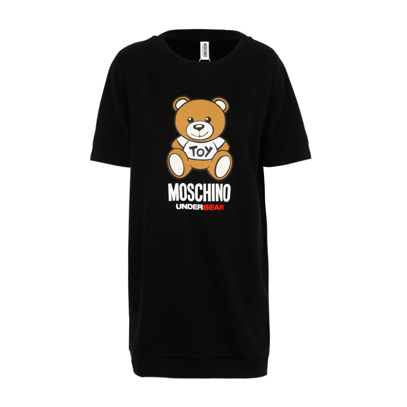 Moschino/莫斯奇诺秋冬新款小熊连衣裙女ZA3902 9005